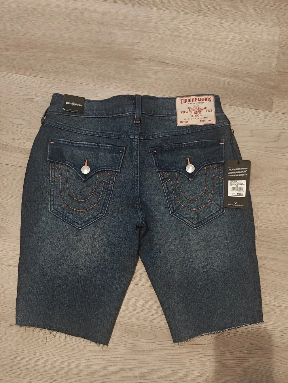 True Religion Men's Denim Rocco W30 Shorts Brand New With Tags